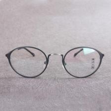 藤井太郎 复古文艺圆框古铜金属眼镜架 男女潮款近视眼镜框